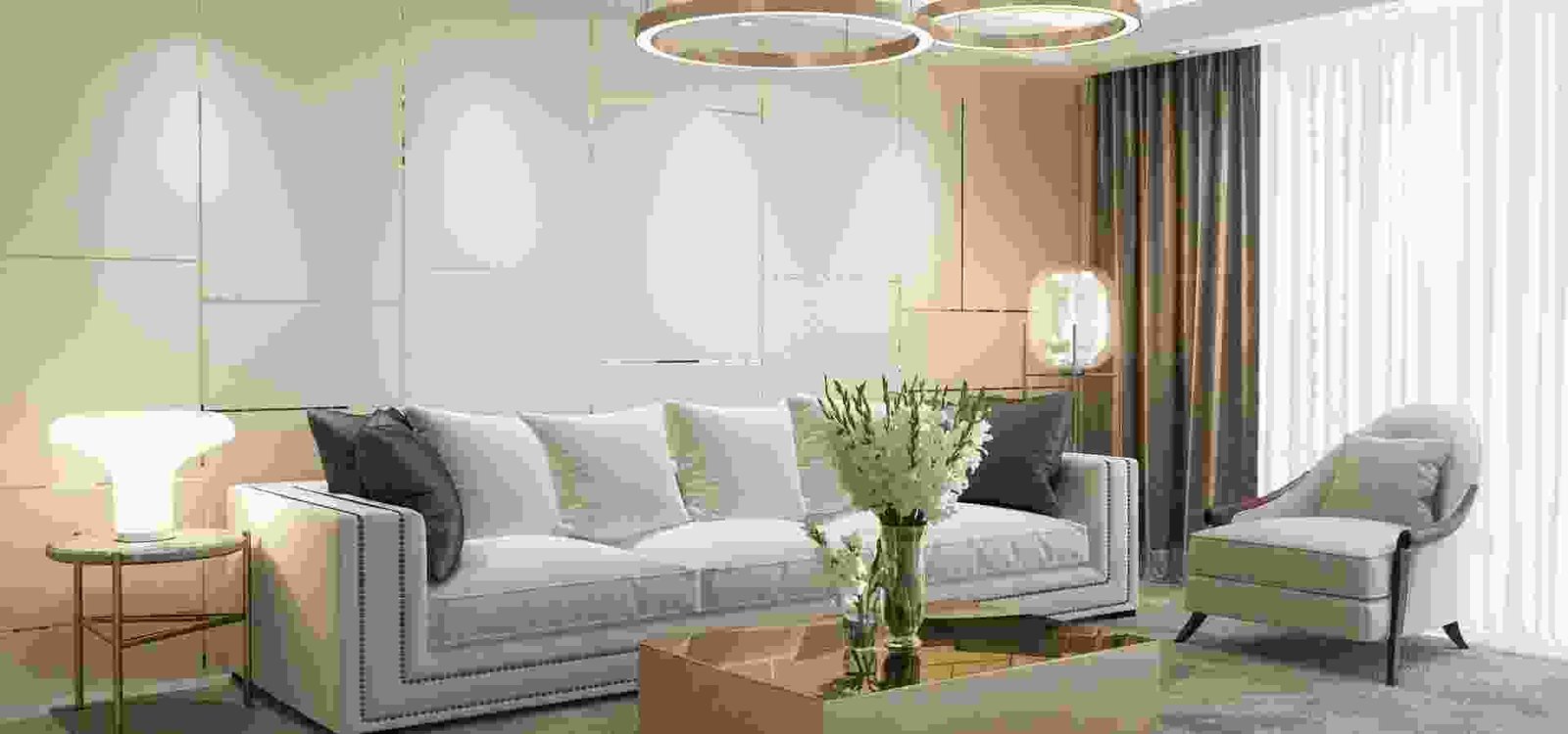 Refined Lounge Area Interior Refined Lounge Area Interior